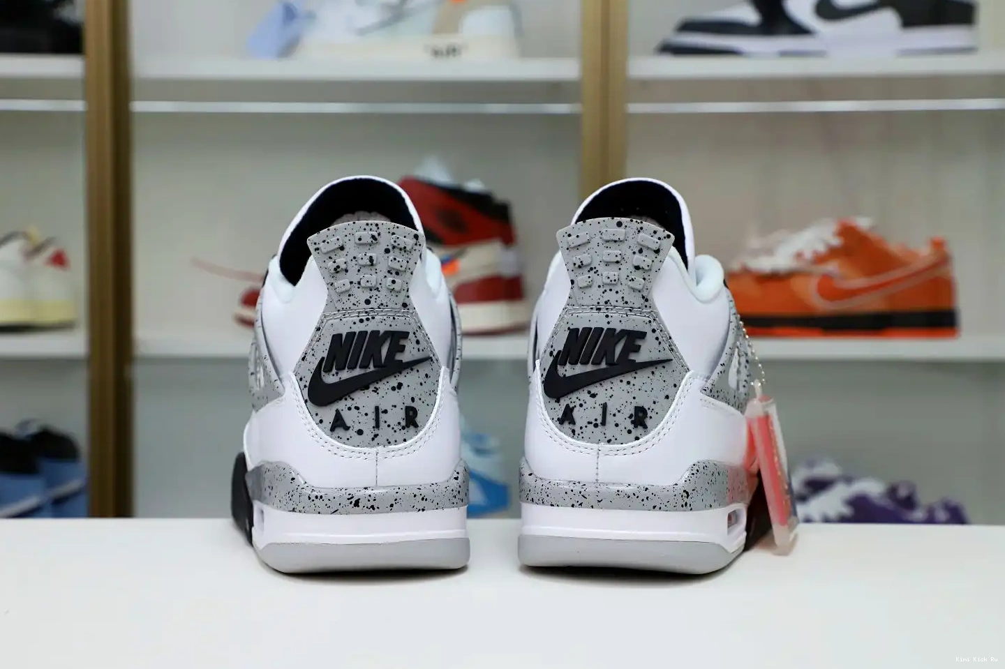 Air 4 Jordan Cement White Retro Kimikick 0817